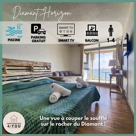 Appartement Terrasse Vue Mer Et Piscine Ле-Диаман Экстерьер фото