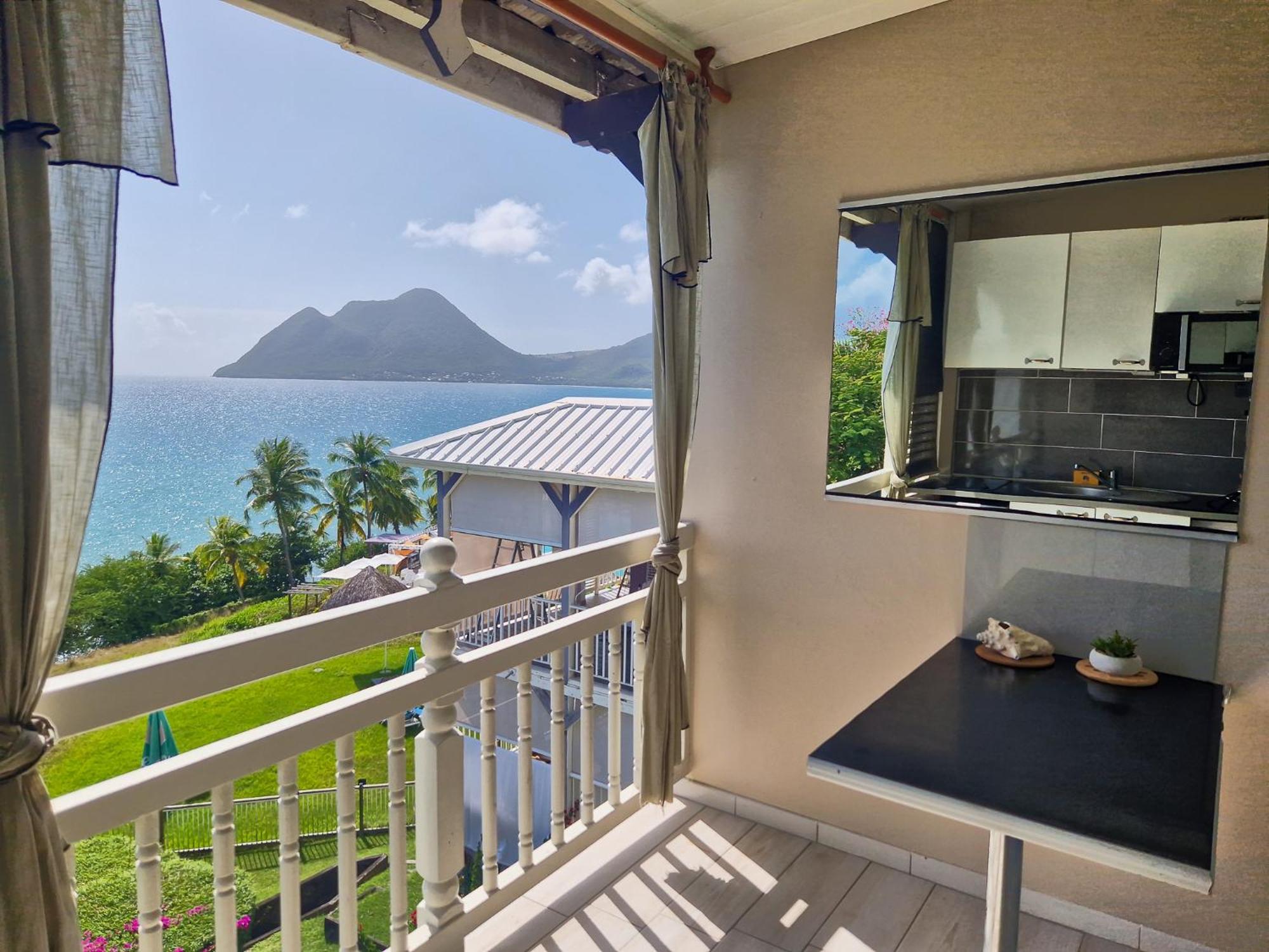 Appartement Terrasse Vue Mer Et Piscine Ле-Диаман Экстерьер фото